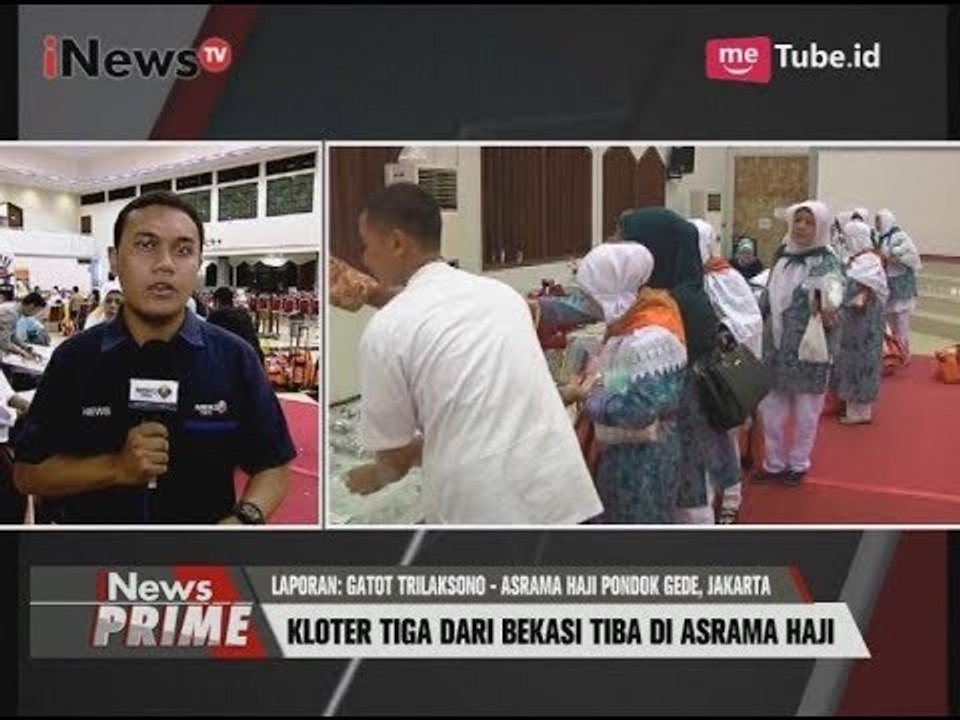 Kloter 3 Jamaah dari Bekasi Sudah Tiba di Asrama Haji, Pondok Gede - iNews Prime 28/07