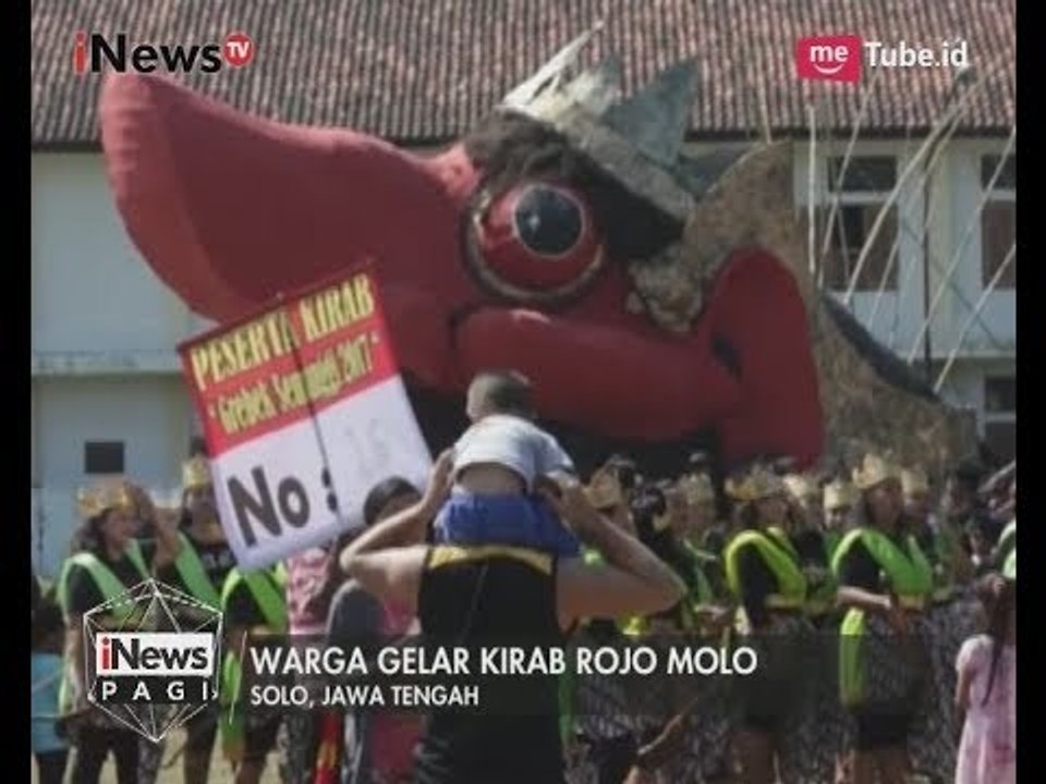 Warga Kota Solo Gelar Acara Kirab Budaya Rojo Molo - iNews Pagi 31/07
