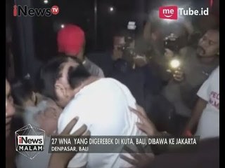 WNA Asal China yang di Gerebek Polda Bali di Bawa ke Jakarta - iNews Malam 30/07