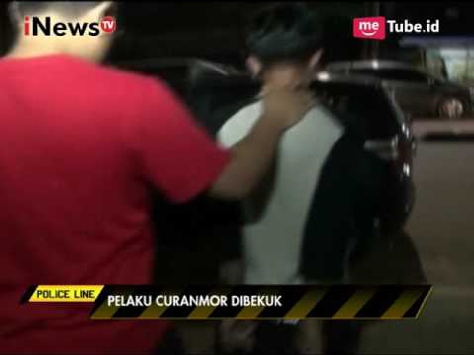 Seorang Pria Diamankan Polisi Setelah Nekat Mencuri Motor di SMA 70 Jakarta - Police Line 31/07