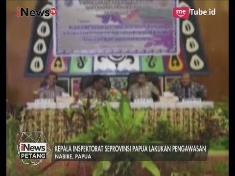 Antisipasi Tindak Korupsi, Kepala Inspektorat se-Papua Lakukan Pengawasan - iNews Petang 30/07