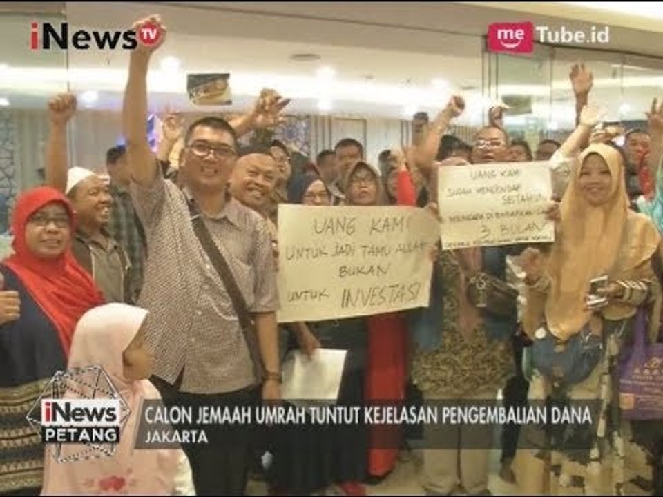Serbu! Kantor First Travel di Jakarta di "Geruduk" Calon Jamaah Umroh - iNews Petang 01/08