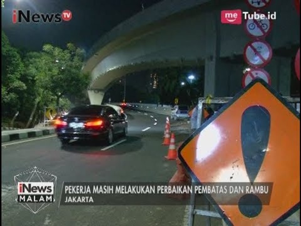 Masuki Hari Ke-4, Simpang Susun Semanggi Masih Melakukan Sejumlah Perbaikan - iNews Malam 01/08