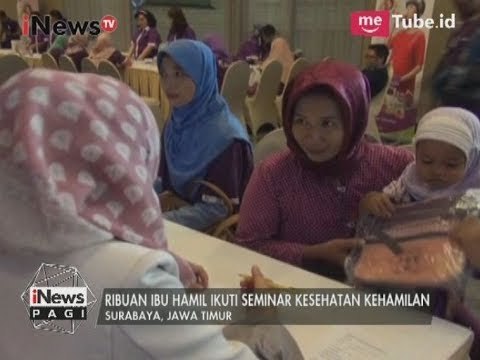 Ribuan Ibu Hamil Ikuti Seminar Kesehatan Kehamilan dari Prenagen - iNews Pagi 02/08