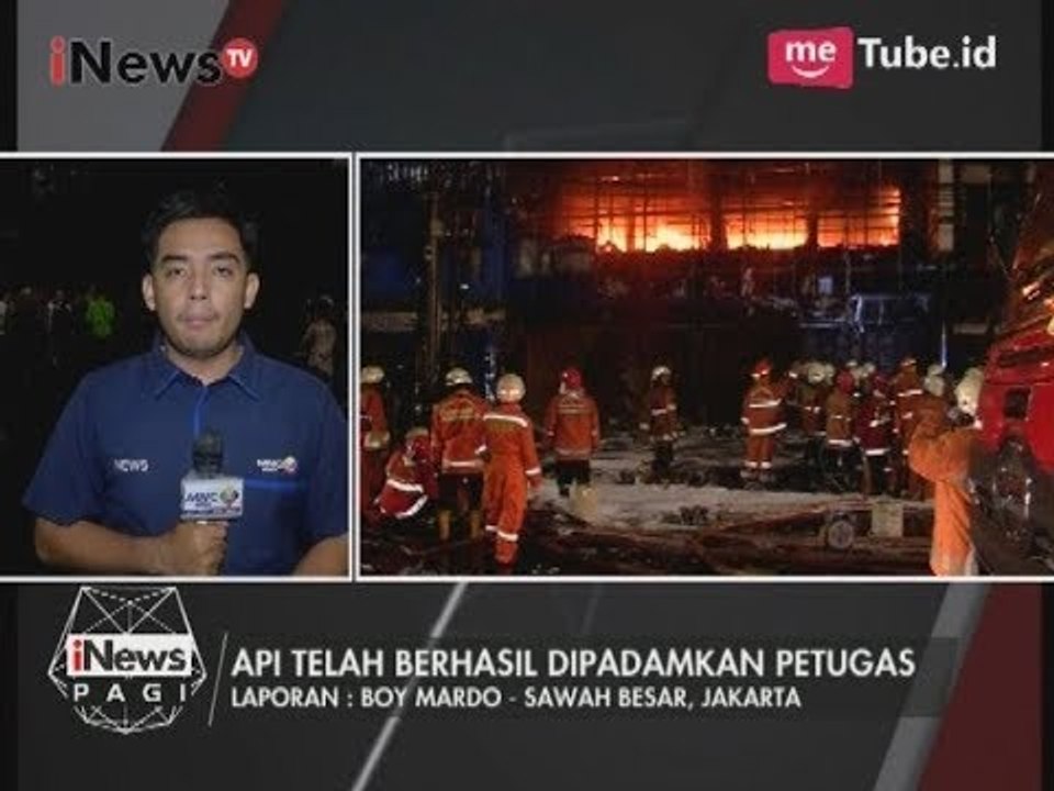 31 Mobil Pemadam Kebakaran Dikerahkan untuk Padamkan Kebakaran di 4 Ruko - iNews Pagi 02/08