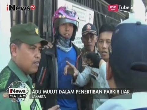 Tak Terima Ditertibkan Parkir di Trotoar, Petugas Adu Mulut Dengan Pengendara - iNews Malam 02/08