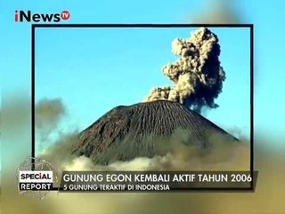 Negara Cicin Api Pasifik, Indonesia Miliki 5 Gunung Api Berstatus Siaga - Special Report 03/08