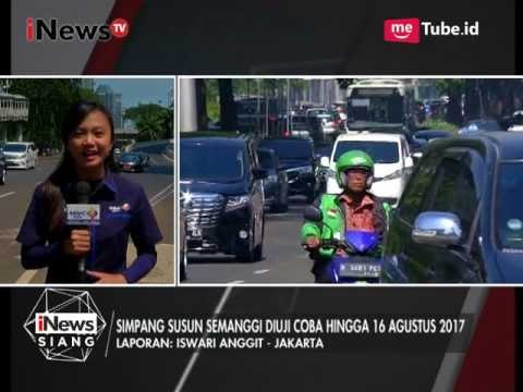 Situasi Terkini Uji coba Simpang Susun Semanggi Siang Ini - iNews Siang 02/08