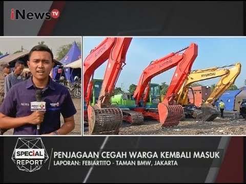 Pemkot Masih Amankan & Membersihkan Lokasi Taman BMW Untuk Stadion Persija - Special Report 04/08