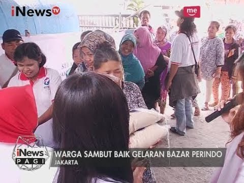 Kepedulian Kepada Masyarakat, Kartini Perindo Gelar Bazar Murah di Jakarta - iNews Pagi 04/08