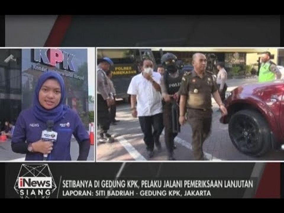 Tiba di Gedung KPK, Pelaku Korupsi di Pamekasan Langsung Diperiksa - iNews Siang 03/08
