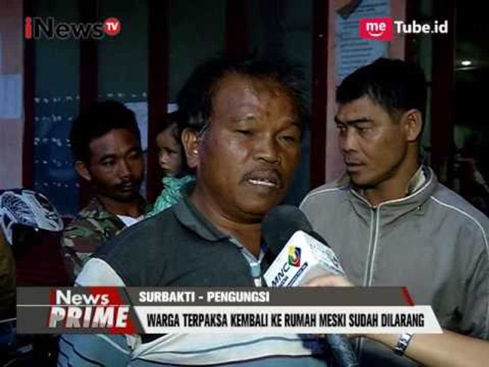 Kondisi Terkini di Posko Pengungsian Gunung Api Sinabung - iNews Prime 03/08