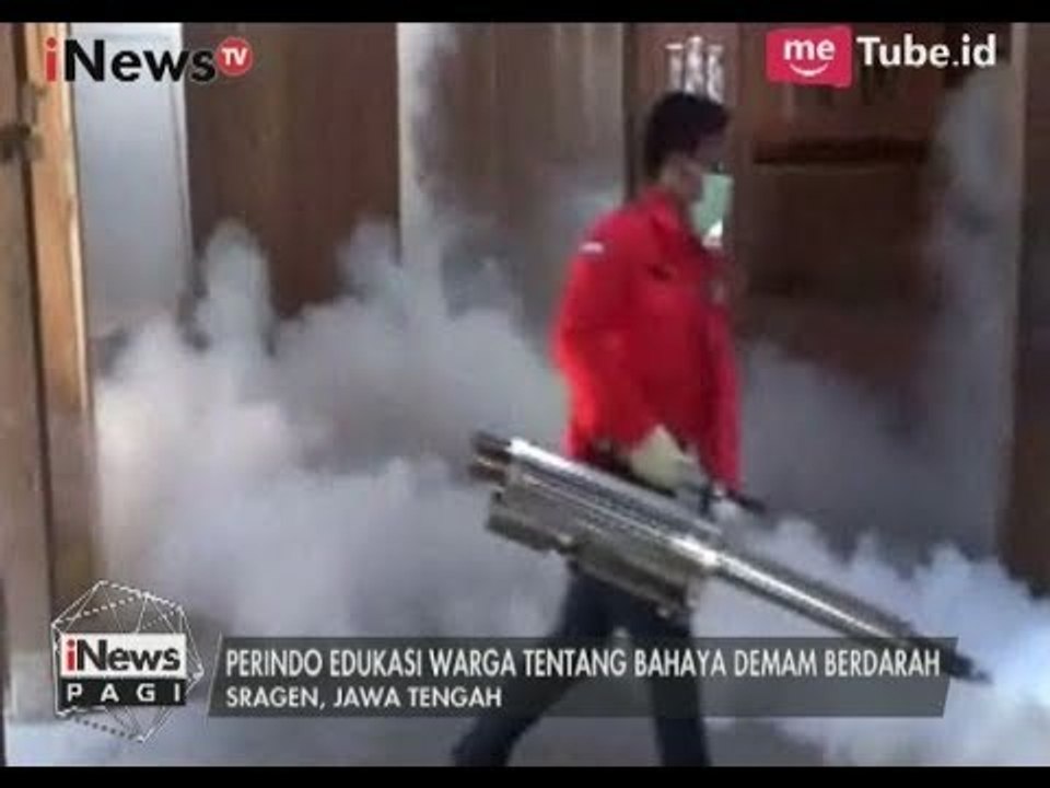 Antisipasi DBD, Rescue Perindo Melakukan Fogging Gratis di Sragen Jateng - iNews Pagi 05/08