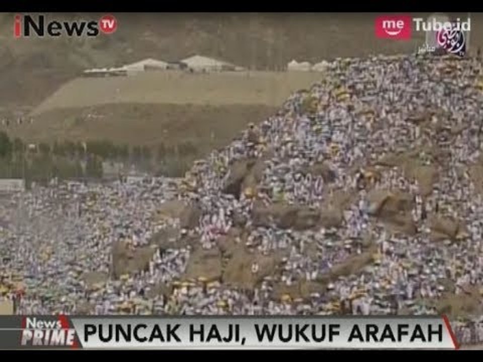 Suasana Terkini Padang Arafah yang Tertutup Oleh Jamaah Haji - iNews Prime 31/08