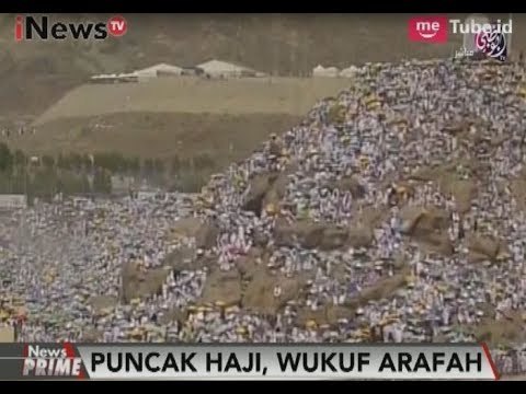 Suasana Terkini Padang Arafah yang Tertutup Oleh Jamaah Haji - iNews Prime 31/08