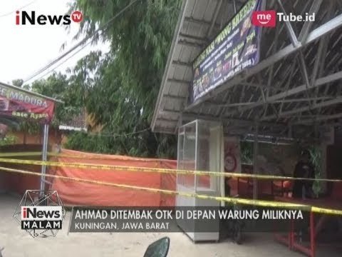 Pasca Penembakan Misterius di Kuningan Jabar, Petugas Memasang Garis Polisi - iNews Malam 06/08