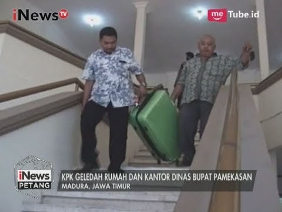 KPK Geledah Rumah & Kantor Bupati Pamekasan untuk Menindaklanjuti Kasus Korupsi - iNews Petang 05/08