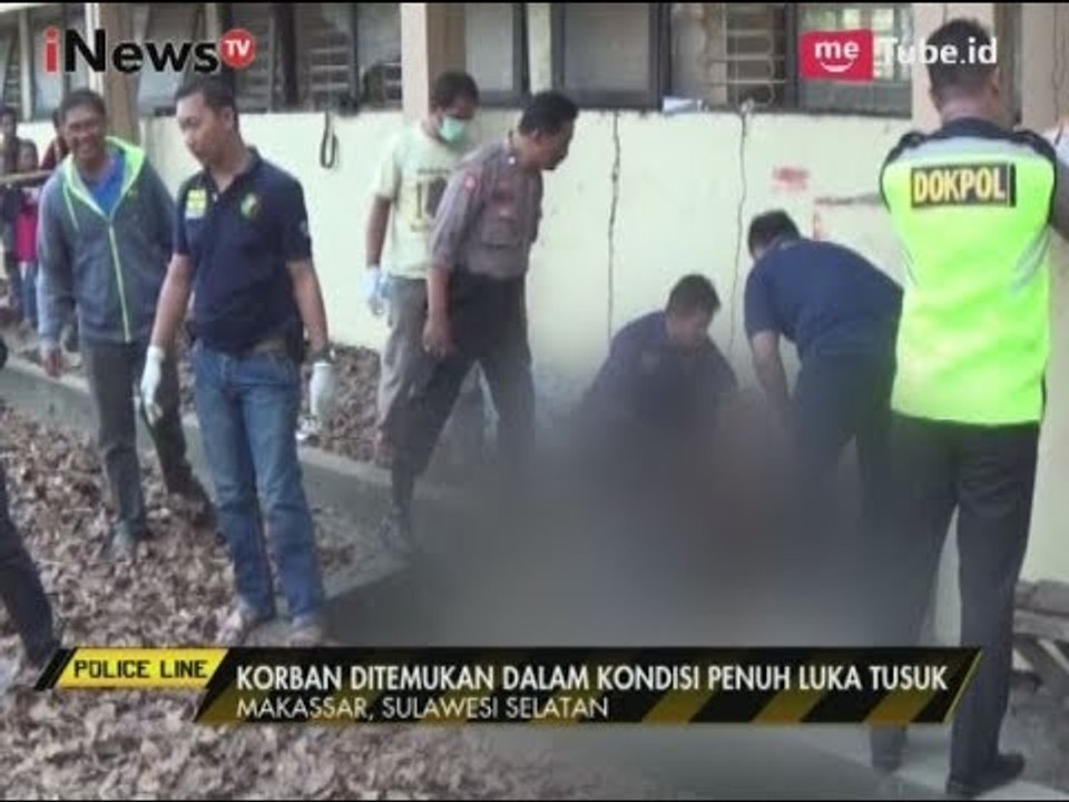 [Geger] Penemuan Mayat Pria di Kampus dengan 6 Luka Tusukan - Police Line 07/08