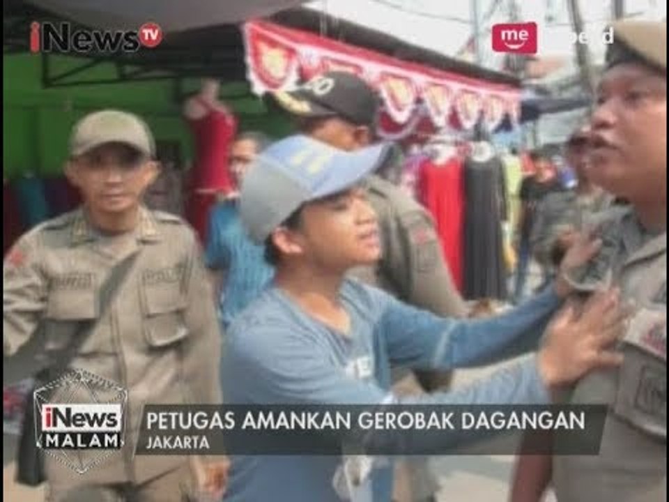 Razia PKL di Tanah Abang Sempat Diwarnai Ketegangan Antara Petugas dengan Preman - iNews Malam 06/08