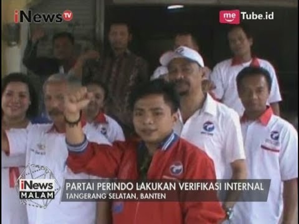 Jelang Pemilu 2019, Partai Perindo Lakukan Verikfikasi Internal Kepengurusan - iNews Malam 06/08
