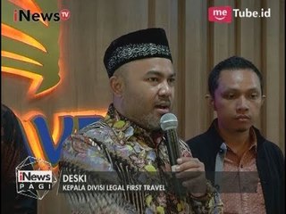 Menjawab Keresahan Calon Jamaah, Pihak First Travel Gelar Prescon - iNews Pagi 08/08