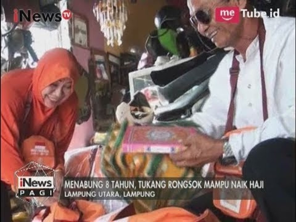 Insipirasi Haji! 8 Tahun Menabung, Tukang Rongsok & Istri Naik Haji Tahun ini - iNews Pagi 06/08