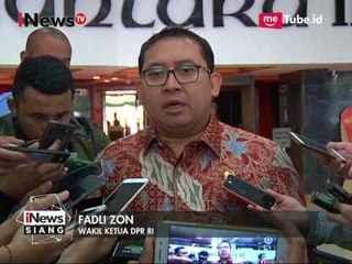 Fadli Zon Mengecam Isi Video dari Ketua Fraksi Partai Nasdem - iNews Siang 07/08