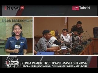 Kedua Pemilik First Travel di Periksa Mabes POLRI - iNews Malam 09/08