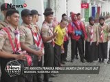 378 Anggota Pramuka dari Sumut Berangkat ke Jakarta Jelang Raimuna 2017 - iNews Siang 09/08
