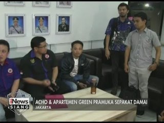 Acho & Pihak Apartemen Green Pramuka Sepakat Untuk Berdamai - iNews Siang 10/08