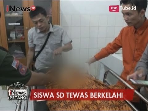 Seorang Siswa SD Tewas Setelah Berkelahi dengan Temannya - iNews Petang 09/08