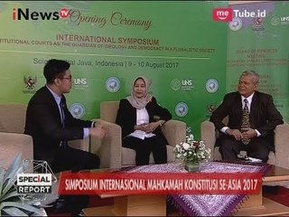Simposium Internasional Mahkamah Konstitusi Se-Asia 2017 di Solo Jateng - Special Report 09/08