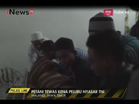 Seorang Petani Tewas Kena Peluru Nyasar TNI AU yang Sedang Latihan - Police Line 09/08