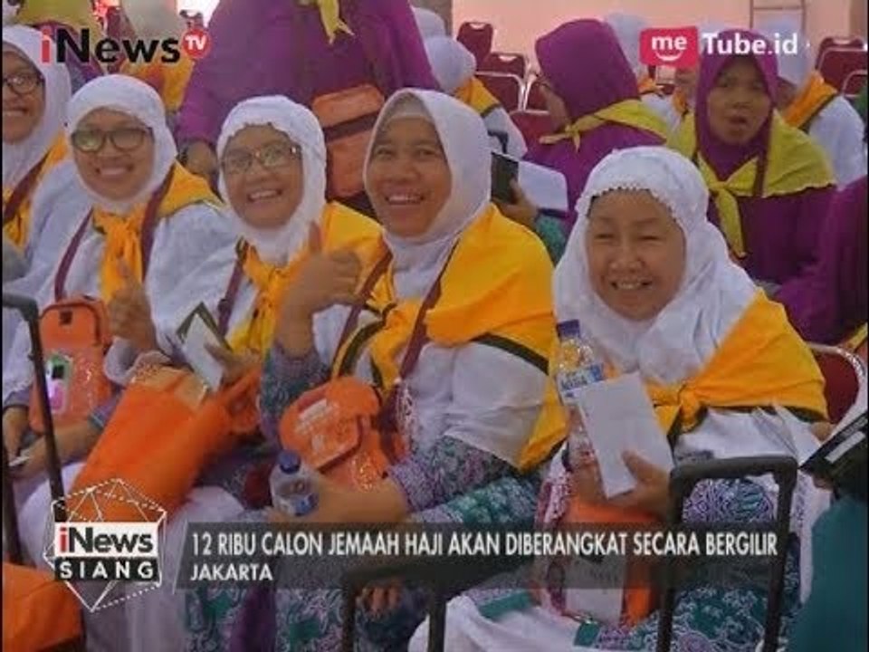 Hari ini Gelombang 2 Calon Jemaah Haji Diberangkatkan dari Embarkasi Pondok Gede - iNews Siang 13/08