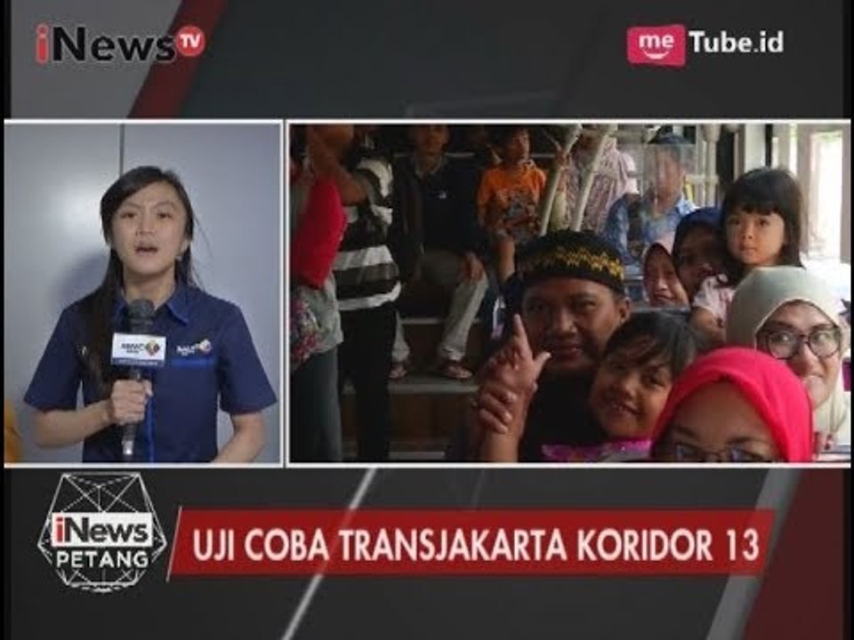 Laporan Terkini Terkait Jalannya Uji Coba Transjakarta Koridor 13 - iNews Petang 13/08