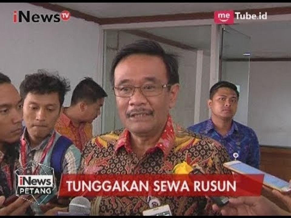 Gubernur Jakarta Tegaskan akan Keluarkan Warga yang Tak Membayar Sewa Rusun - iNews Petang 11/08