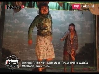 Lestarikan Budaya Indonesia, Partai Perindo Gelar Pertunjukan Ketoprak - iNews Pagi 14/08