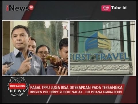 Konferensi Pers Terkait Penetapan Tersangka 2 Petinggi First Travel - Breaking News 10/08