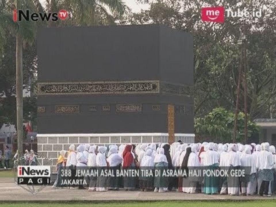388 Jemaah Haji Asal Banten Lakukan Manasik guna Mempersiapkan Diri - iNews Pagi 13/08