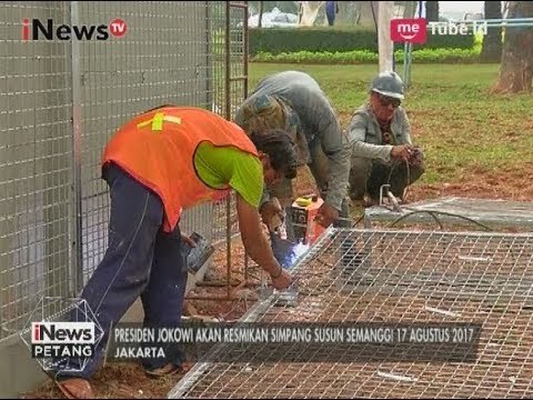 Hindari Fandalisme, Pemprov DKI Terus Berbenah Merapikan Simpang Susun Semanggi - iNews Petang 15/08