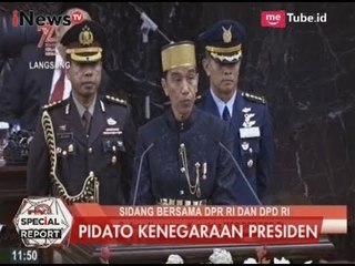Pidato Kenegaraan Presiden Joko Widodo di Gedung MPR Part 02 - Special Report 16/08