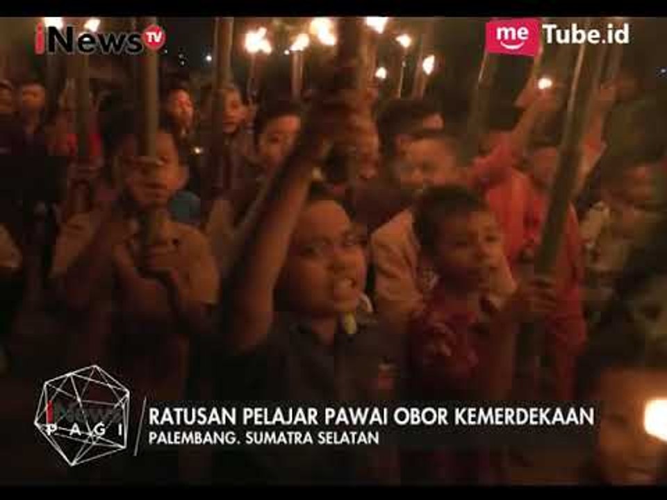 Ratusan Pelajar Iringi Kemerdekaan RI dengan Pawai Obor - iNews Pagi 17/08