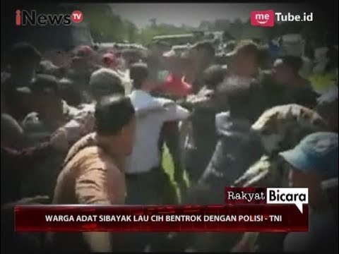 Penertiban Sepihak Lahan Lau Cih Berujung Bentrok Antara Warga & TNI Part 02 - Rakyat Bicara 12/08