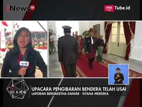 Laporan dari Istana Negara Usai Prosesi Pengibaran Bendera Merah Putih - iNews Siang 17/08