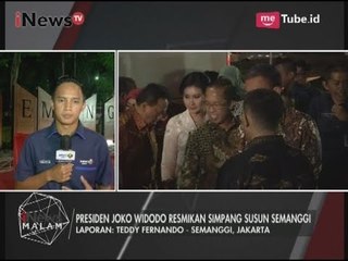 Suasana Simpang Susun Semanggi Usai Diresmikan Presiden Jokowi - iNews Malam 17/08