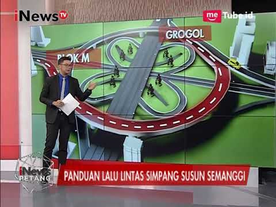 Panduan Lalu Lintas Simpang Susun Semanggi Bagi yang Masih Kebingungan - iNews Petang 18/08