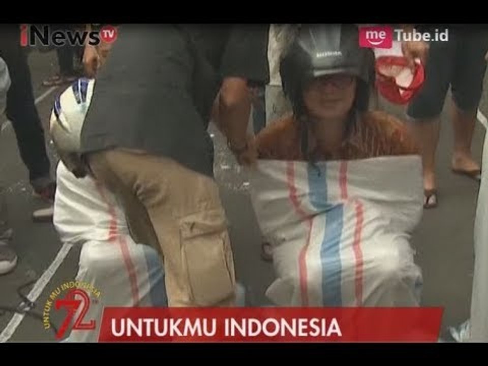 Kelucuan & Keseruan Lomba Balap Karung Dengan Menggunakan Helm - Special Event 17/08