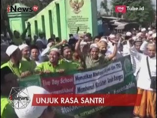 Ratusan Santri di Pasuruan Berunjuk Rasa Tolak Full Day School - iNews Petang 20/08