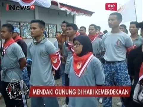 Euforia Hari Kemerdekaan, Ribuan Pendaki Rayakan dengan Mendaki Gunung Slamet - iNews Pagi 17/08