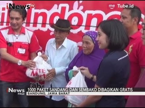 MNC Group Bersama Lotte Mart Berikan 1000 Paket Sandang & Pangan Gratis - iNews Pagi 22/08